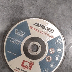 صفحه ساب آهن آما بزرگ قطر 22*6*180